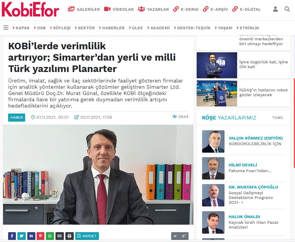 KobiEfor dergi